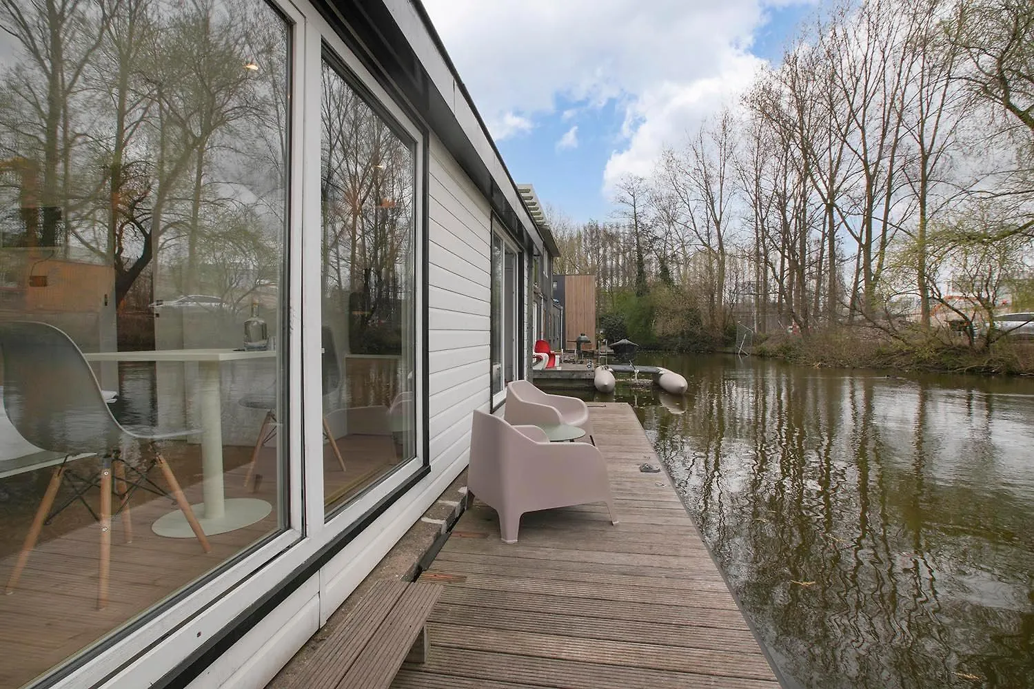 Houseboat The New Lake - Nieuwe Meer 阿姆斯特丹 荷兰